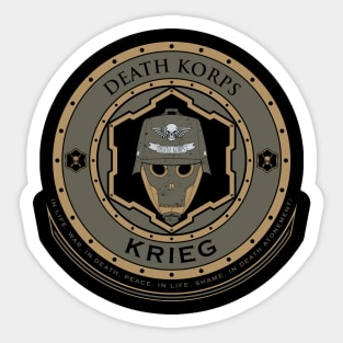 KRIEG - ELITE EDITION Sticker